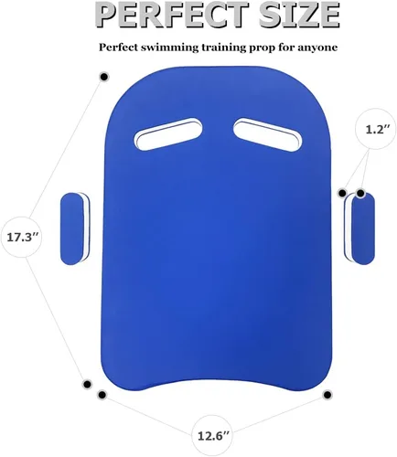 Vista 5 de Kickboards Swimming, Swim Training Aid Kick Board for Adults and Kids, U Design Pool Floats with Integrated Hole Handle, EVA Foam