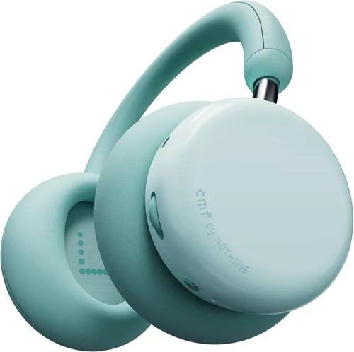 Vista 13 de CMF BY Nothing Auriculares inalámbricos con cancelación activa de ruido Bluetooth 5.4 sobre la oreja, tiempo de reproducción ANC 50H, control