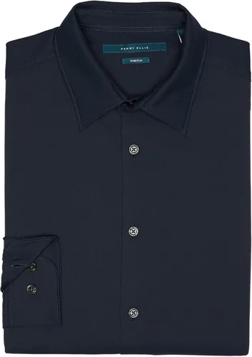 Vista 3 de Perry Ellis Camisa elástica total de manga larga para hombre