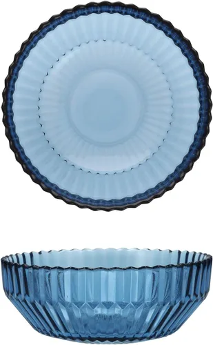 Vista 10 de Fortessa Archie Cuenco de Postre de Vidrio con Base, 10 Onzas, Transparente