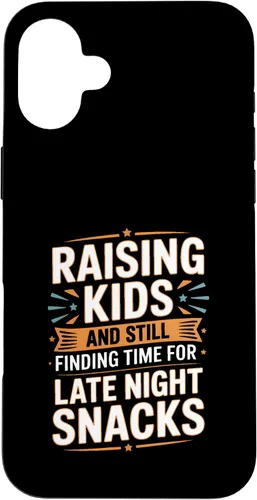 Vista 23 de Raising Kids and Still Finding Time for Late Night Snacks Case for iPhone 17