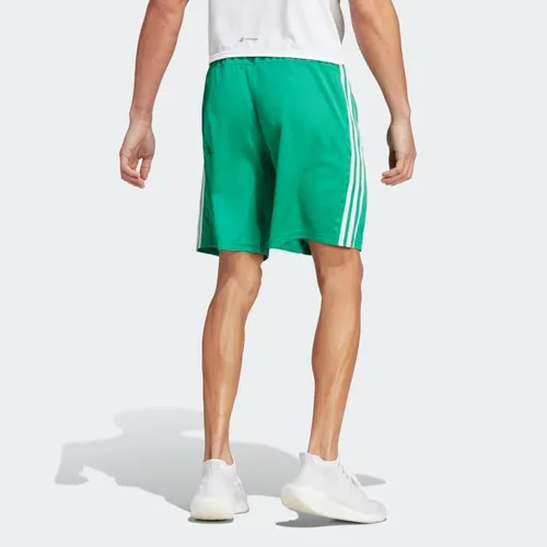 Vista 2 de adidas Men's Essentials Pique 3-Stripes Training Shorts