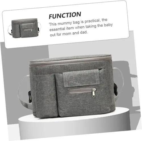 Vista 9 de Toddmomy Bolsa de viaje para mamá, bolsa de viaje para mamá, bolsa de viaje mochila de viaje, bolso de mano, bolso grande para cochecito, bolsa