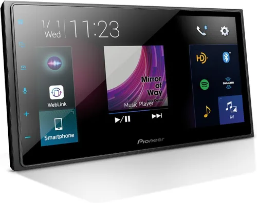 Vista 6 de Pioneer DMH-S110EX Receptor multimedia digital de 7 pulgadas de doble DIN - Bluetooth integrado, integración de smartphone, pantalla táctil, entrada