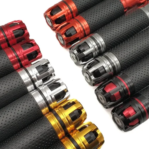 Vista 5 de Motocicleta 2020 CNC Aluminio 7/8 "Manija de motocicleta Agarres Barra de Manillar Moto Agarre para Yamaha MT09 MT10 Mt 07 09 10 Mt-07mt-09 Mt-10