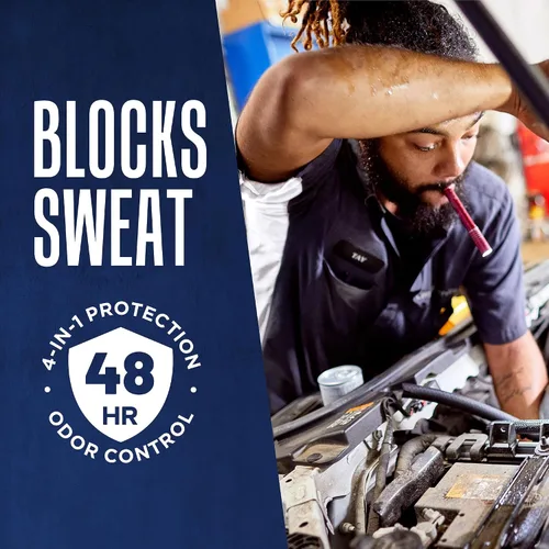 Vista 6 de Right Guard Paquete de spray antitranspirante y desodorante deportivo con aromas en polvo seco y fresco, control de olores de 48 horas, bloquea