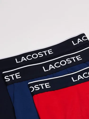 Vista 3 de Lacoste Paquete de 3 trajes elásticos de algodón para hombre, Verde