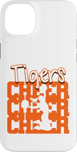 Vista 15 de Tigers Cheer Back to School Cheerleading Spirit O Case for iPhone 16