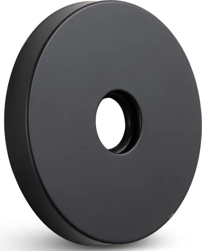 Vista 5 de Corla Moderno plato de escudo de 3.5 pulgadas extra grande Brida de brazo de ducha, cubierta de repuesto universal redonda de 3 1/2 pulgadas