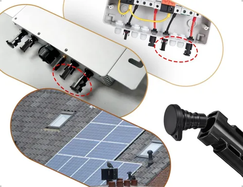 Vista 6 de Bateria Power 5 pares de tapas de conector solar, IP68 resistente a la intemperie macho y hembra para conectores de panel solar