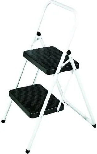 Vista 5 de COSCO Taburete plegable de dos pasos Big Step, gris