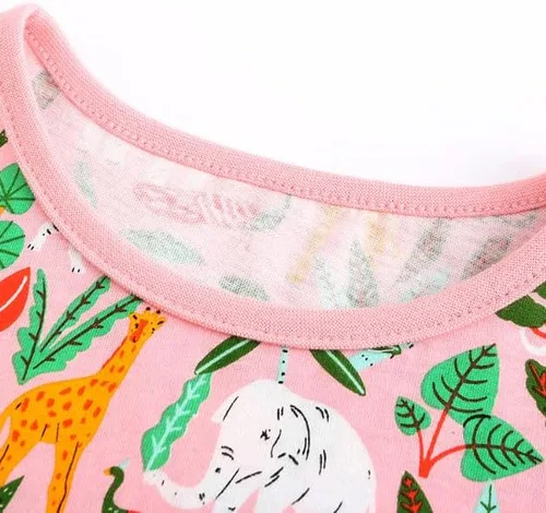 Vista 3 de Vestidos de algodón para niñas de 2 a 7 años de edad