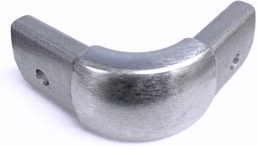 Vista 3 de Esquina de aluminio de 90 grados para sistemas de lona de camión volquete