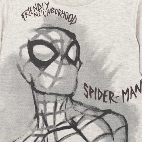 Vista 6 de Marvel Avengers Spider-Man - Camiseta raglán para niños pequeños y grandes, paquete de 3