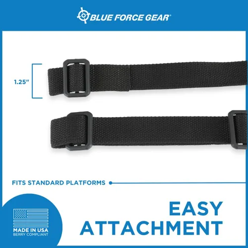 Vista 7 de Blue Force Gear GMT Sling, Durable Sling Strap, Double-Locking Sling Buckle Interface - Made in The USA - 34 to 64 Inches Length