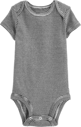 Vista 2 de Simple Joys by Carters Body unisex de manga corta para bebés paquete de 6