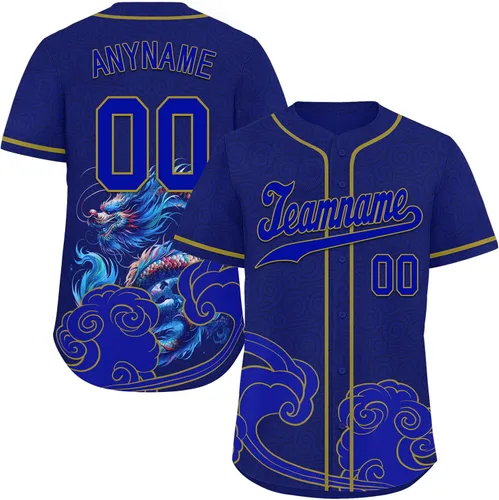 Vista 23 de Camiseta de béisbol de dragón personalizada para hombres y mujeres, camisa de Steetwear de estilo gótico, nombre del equipo y número personalizado