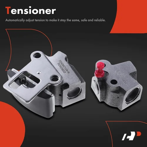 Vista 6 de A-Premium Kit de cadena de distribución del motor con guía y piñón tensor Compatible con Nissan Altima 1998-2001, Frontier 1998-2004, Xterra