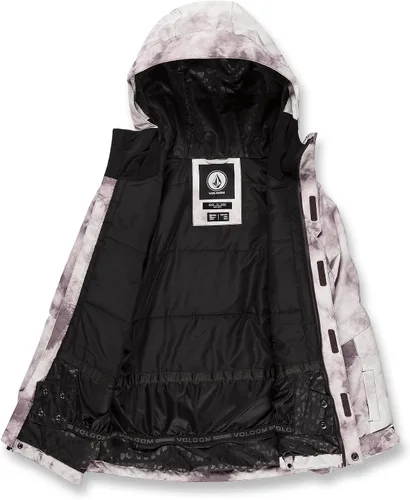 Vista 3 de Volcom Sass'n'fras - Chaqueta de esquí con aislamiento para niñas