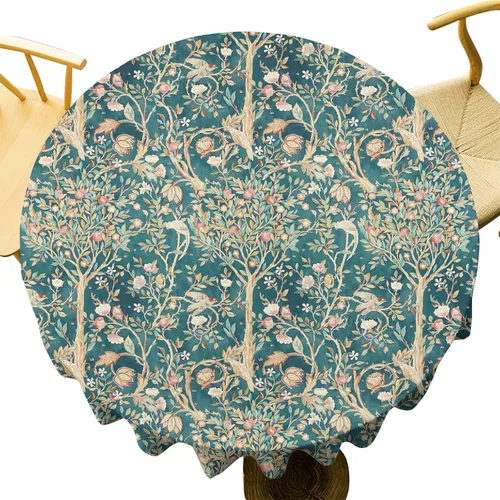 Vista 24 de Mantel azteca suroeste, diseño étnico tribal geométrico, estilo vintage, bohemio, elegante, lavable, para comedor, cocina, granja, fiesta