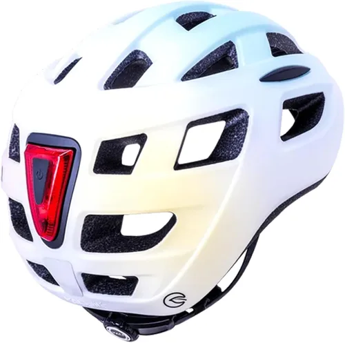 Vista 3 de Kali Protectives Casco de bicicleta urbana central Horizonte - Pétalo