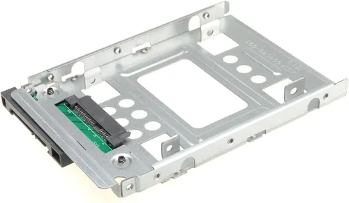 Vista 2 de 2.5 "SSD a 3.5" SATA Unidad de disco duro HDD Adaptador Caddy Bandeja CAGE Hot Swap Plug