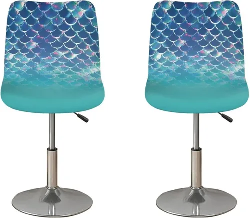 Vista 151 de American Eagle - Juego de 2 fundas para taburetes de bar para sillas de comedor, impermeables, antideslizantes, tamaño universal