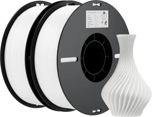 Vista 18 de Creality Filamento PLA de 0.069 pulgadas, paquete de 26.5 lbs, filamento de impresora 3D de alta precisión +/-0.001 in, extrusión consistente