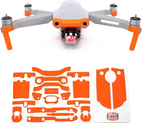 Vista 10 de Funda compatible con DJI Mavic Air 2 Color de acento A (Airforce Silver)