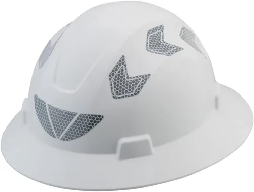 Vista 9 de Casco de ala completa para hombre, aprobado por ANSI, OSHA Cascos De Construccion Clase E, Casco de seguridad de ala completa para la construcción