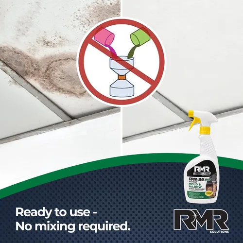 Vista 3 de RMR-86 Pro Solución de limpieza removedor de manchas de grado contratista, fórmula de calidad profesional, 32 onzas
