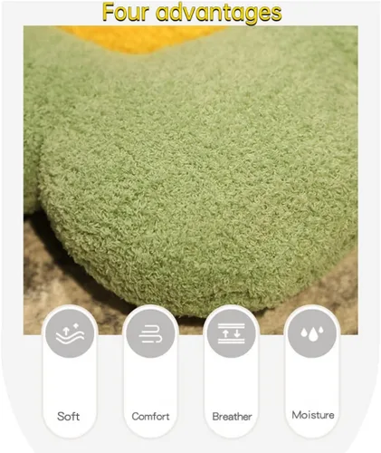 Vista 5 de Interesante sofá cama con diseño de flores para gatos, bonita y cómoda, para mascotas, gruesa, antideslizante, suave, para gatos y perros, cojín