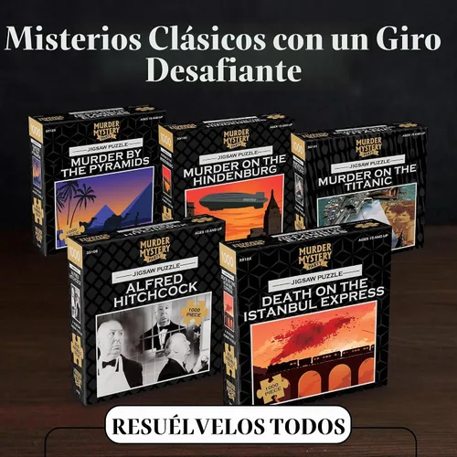 Vista 7 de Rompecabezas clásico de misterio Bepuzzled - Sherlock Holmes, 1000