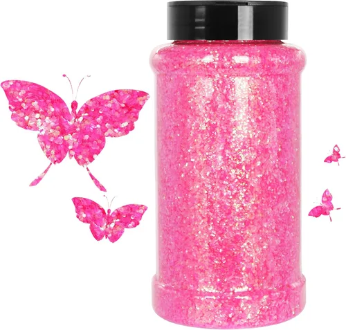 Vista 28 de Purpurina negra ultrafina, 16 onzas (1 libra), purpurina fina para manualidades de resina, uñas, vasos, slime, cosméticos y decoración de festivales