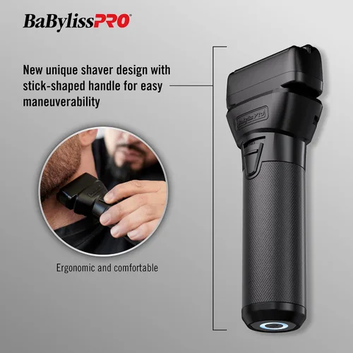 Vista 3 de BaBylissPRO FXONE Double Foil Stick Shavers with interchangeable battery