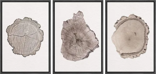 Vista 105 de MUDECOR Lienzo enmarcado para pared, juego de arte de acuarela pastel, bosque de pinos, naturaleza silvestre, ilustraciones modernas, decorativas