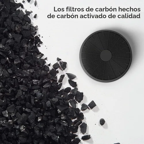 Vista 5 de CF005 Filtros de carbón para campana extractora de pared SOONYE Modelo: SOP (B)07-30/36, SOP (B) 13-24 (paquete de 2)