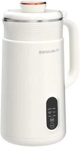 Vista 4 de Máquina para hacer leche de nuez para leche casera, a base de plantas con limpieza automática y control de temperatura, máquina de leche de soja