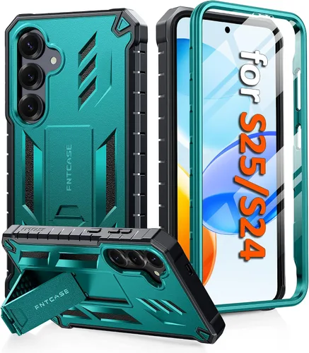 Vista 31 de FNTCASE Funda para Moto G 5G 2023 / Moto G Power 5G 2023 con función atril Negro