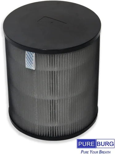 Vista 3 de PUREBURG Filtro de repuesto compatible con Jafända JF100 Jafanda purificador de aire JF100-RF, H13 True HEPA y filtración multicapa de carbón