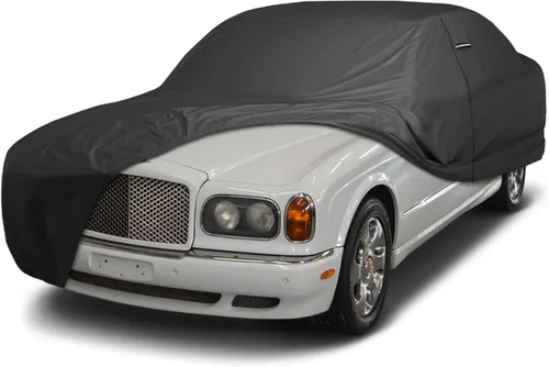 Vista 26 de iCarCover Funda de automóvil personalizada de alta calidad para Bentley 1952-1955 Tipo R resistente, impermeable, para todo tipo de clima, lluvia