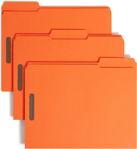 Vista 13 de Smead carpeta reforzada tamaño carta, 50 por caja, Variados