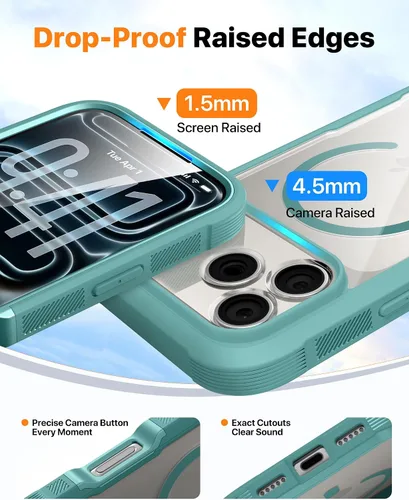 Vista 116 de DIACLARA - Funda transparente compatible con iPhone XR 6.1 pulgadas 2018