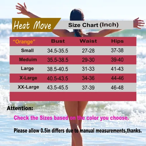 Vista 5 de Heat Move- Traje de baño de dos piezas para mujer, estilo retro, cintura alta, cuello halter