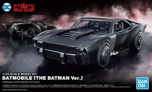 Vista 2 de Bandai Hobby - Batman - Batmobile, Bandai Spirits - Kit de modelo a escala 1/35