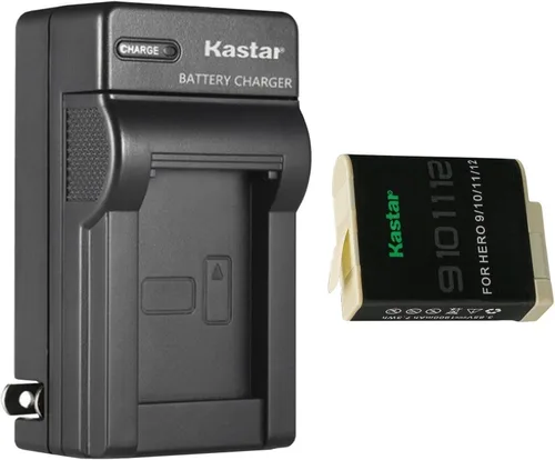 Vista 8 de Kastar Cargador de batería de pared AC para GoPro HERO12 Hero 12 Black Action, GoPro ADDBD-212 ADBAT-001 ADDBD-001 Batería