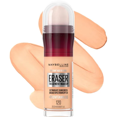 Vista 19 de Maybelline Instant Age Rewind Eraser Foundation con SPF 20 y provitamina B5 hidratante, 110, 1 unidad