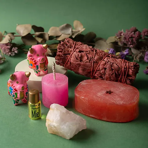 Vista 3 de Kit ritual para atraer el amor y el chakra del corazón abierto