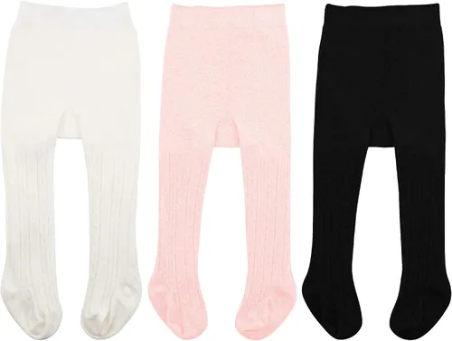 Vista 2 de Century Star Medias para niñas mallas gruesas para niñas mallas para recién nacidos leggings para bebés ropa de invierno para bebé niña