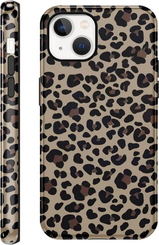 Vista 91 de Funda de teléfono con estampado de guepardo para iPhone 7/8/SE 2020/2022 de 4.7 pulgadas, funda de lujo con diseño de leopardo marrón coqueta a